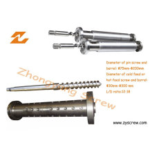 Nitrided Rubber Machine Single Screw and Barrel